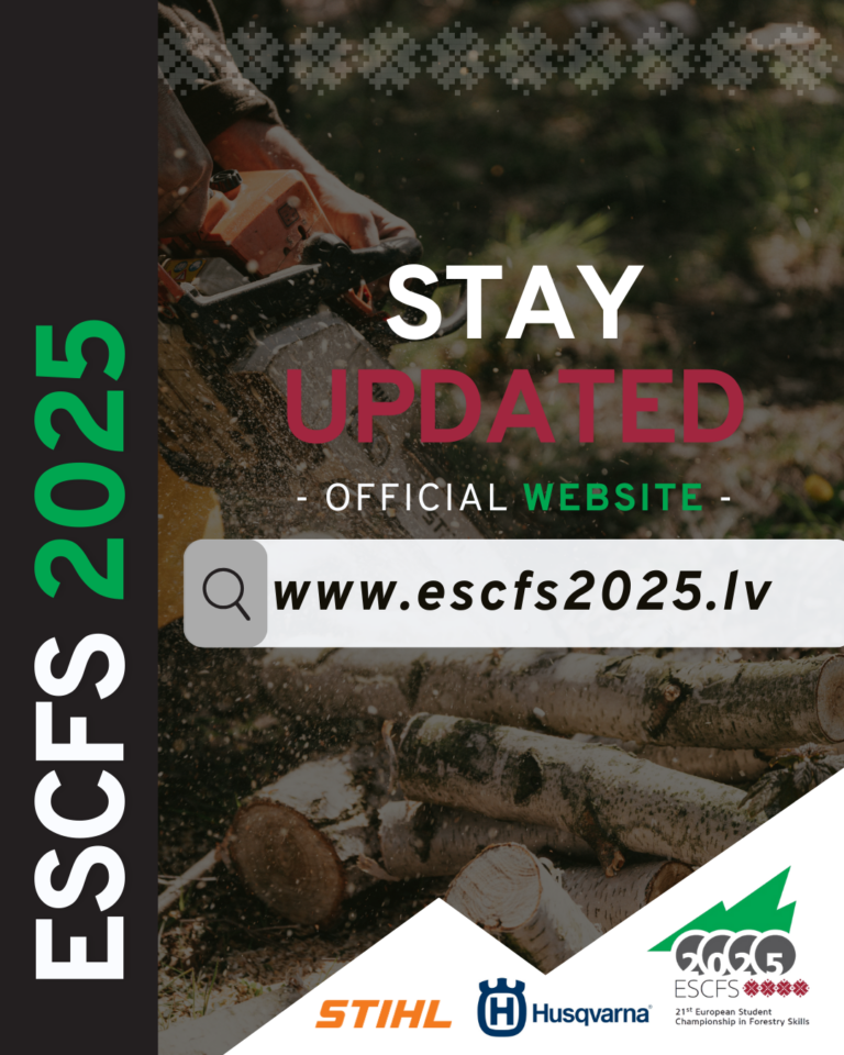 Europe’s Best Young Foresters Will Compete in Latvia!